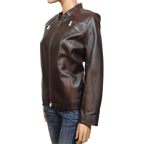 NEW Caslon Leather Jacket Size XLPFinal Price